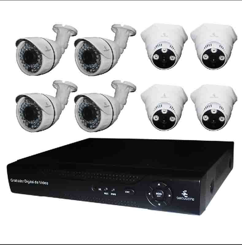 Kit Cctv Video Vigilancia C Maras Ip Hd P Megapixel Nvr