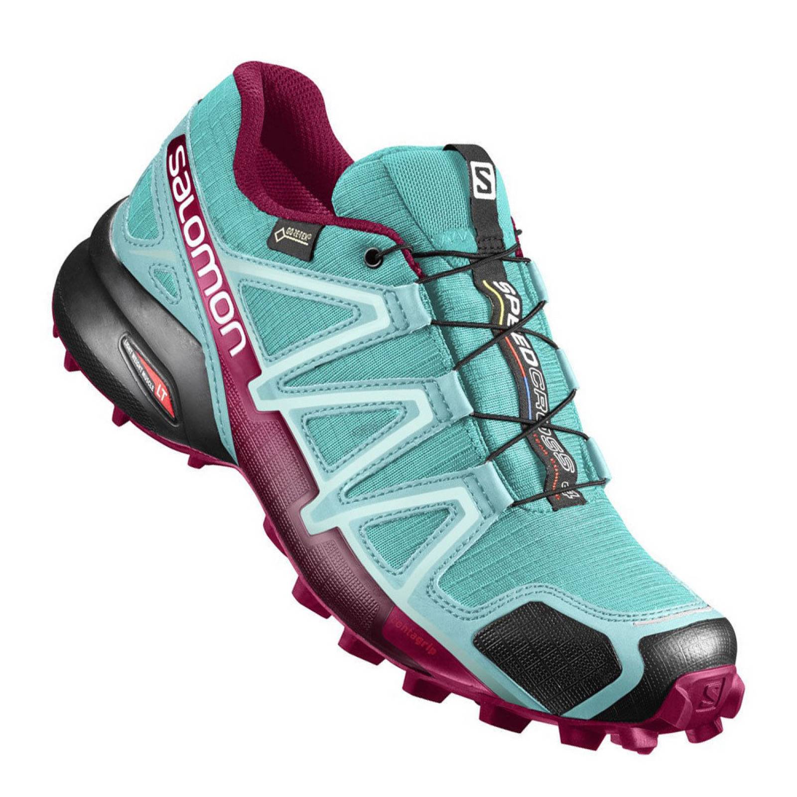 Tenis Dama Mujer Salomon Trail Running Azul Speedcross Gtx