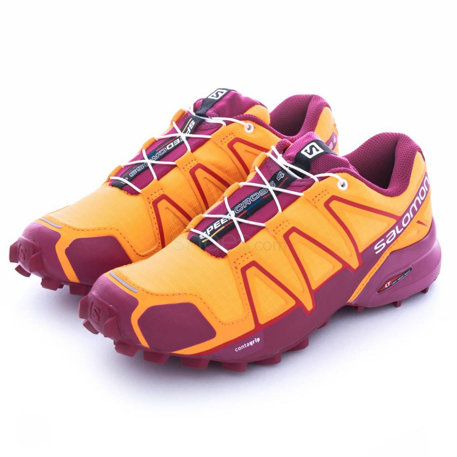 Tenis Mujer Salomon Trail Running Dama Speedcross 4 Naranja