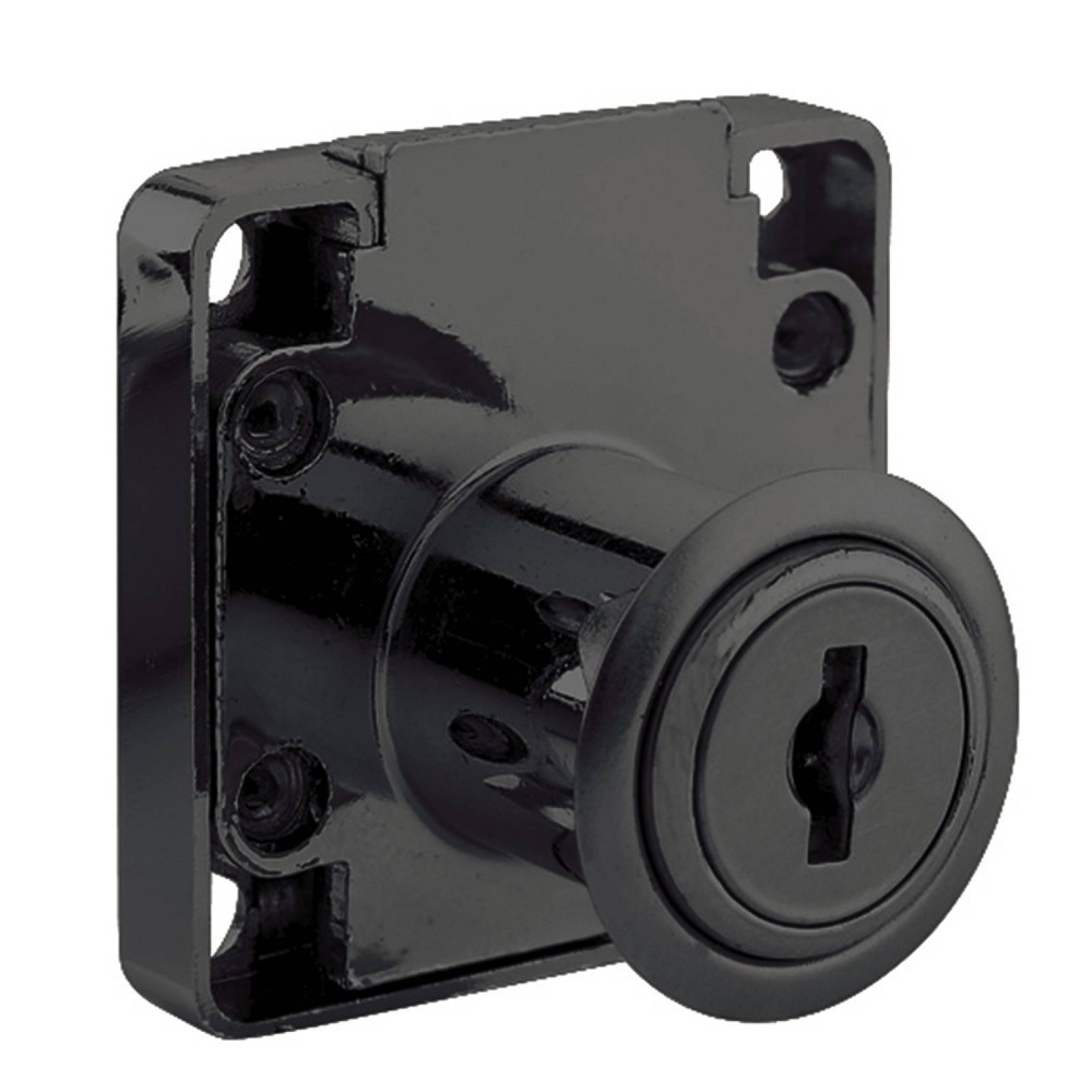 Cerradura Para Mueble De Oficina L0110 Negro L0110ngb Lock