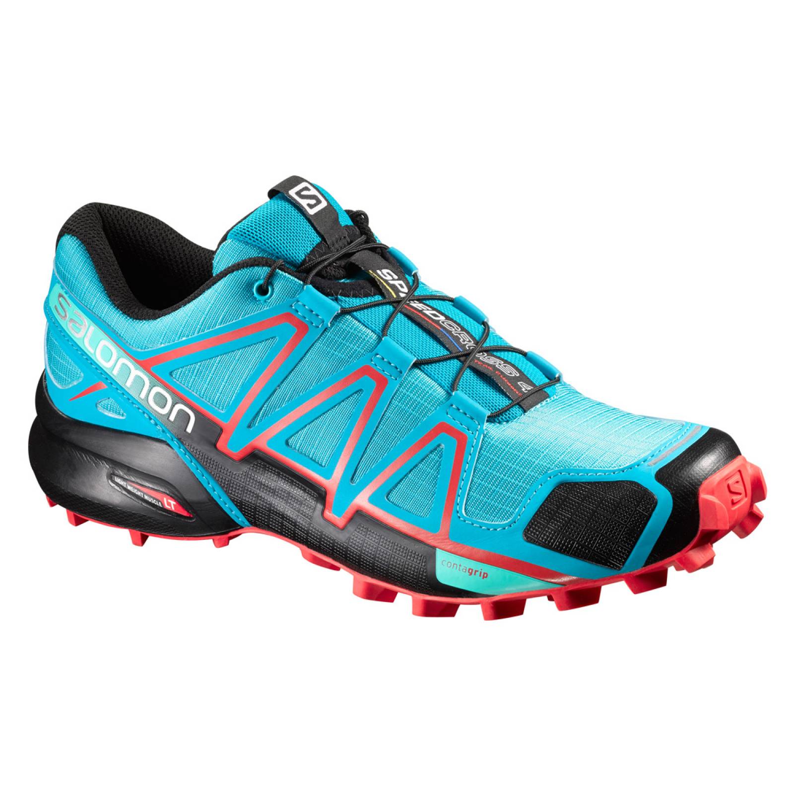 Tenis Mujer Salomon Trail Running Dama Speedcross 4 Azul