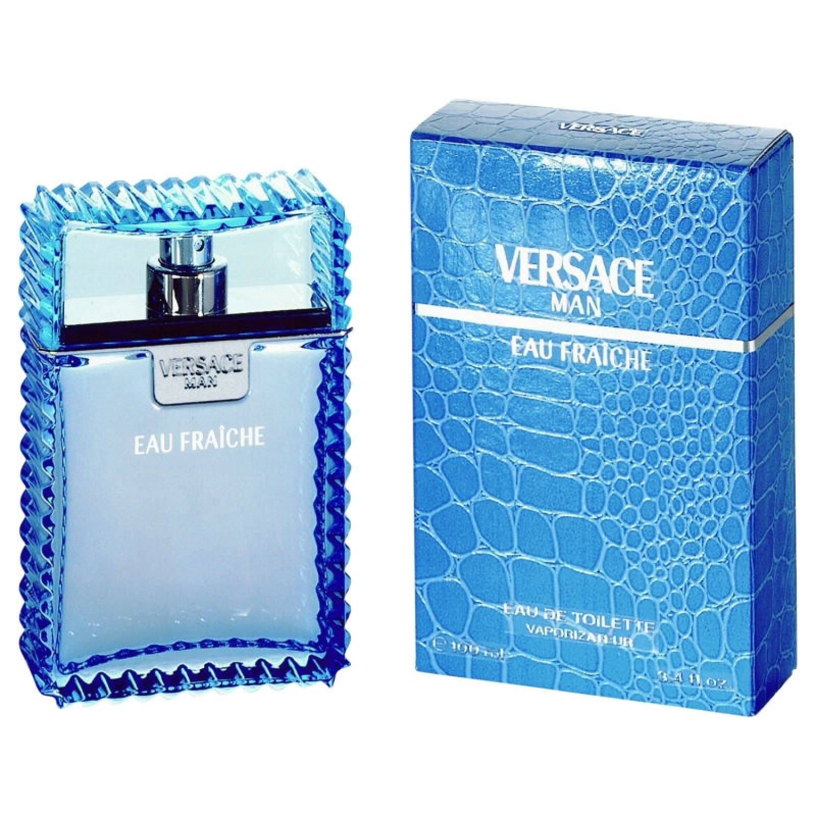 Eau Fraiche For Men De Versace Eau De Toilette 100 Ml Fragancia Para Caballero 5120