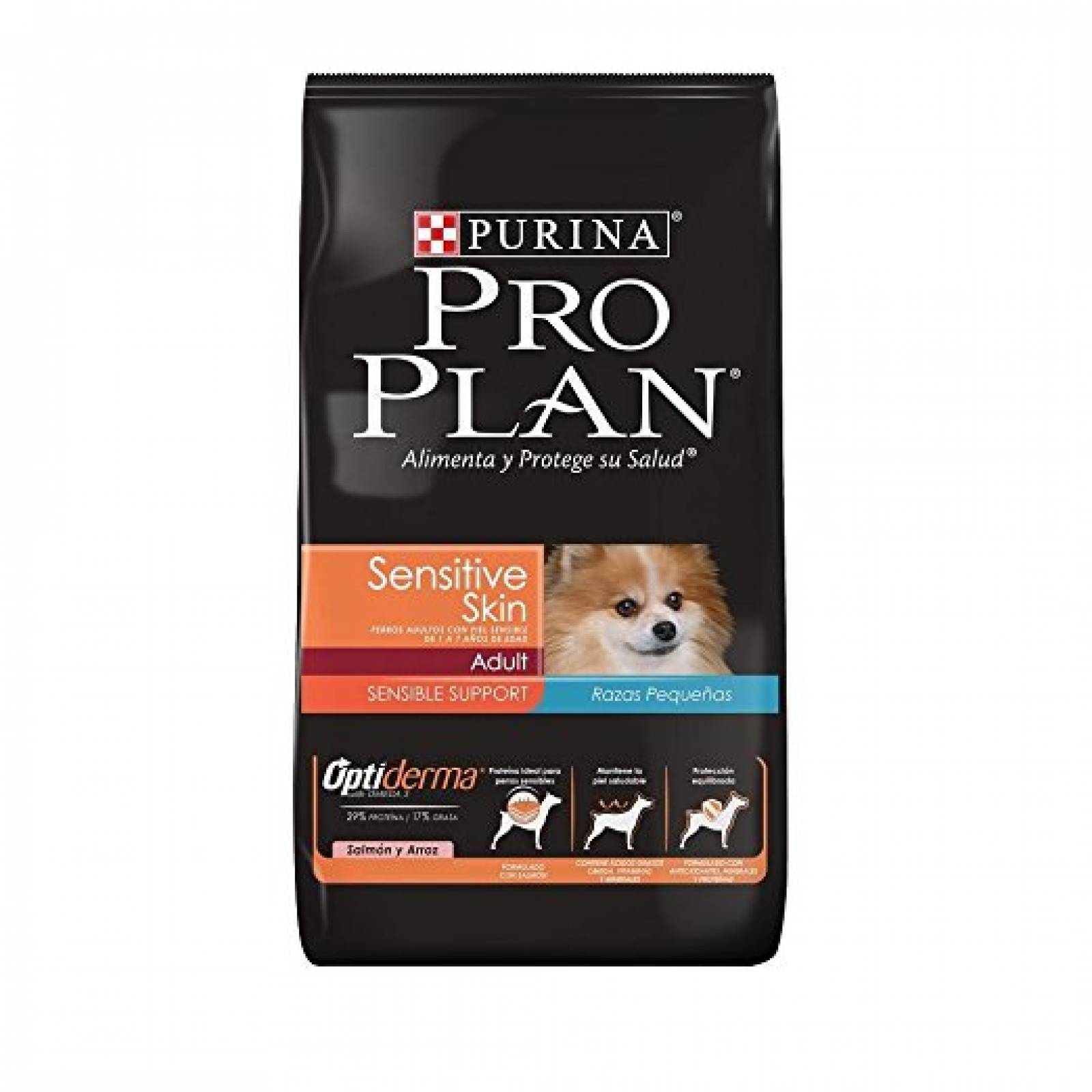 Pro plan sensitive skin adulto raza pequeÑa 7.5 kg